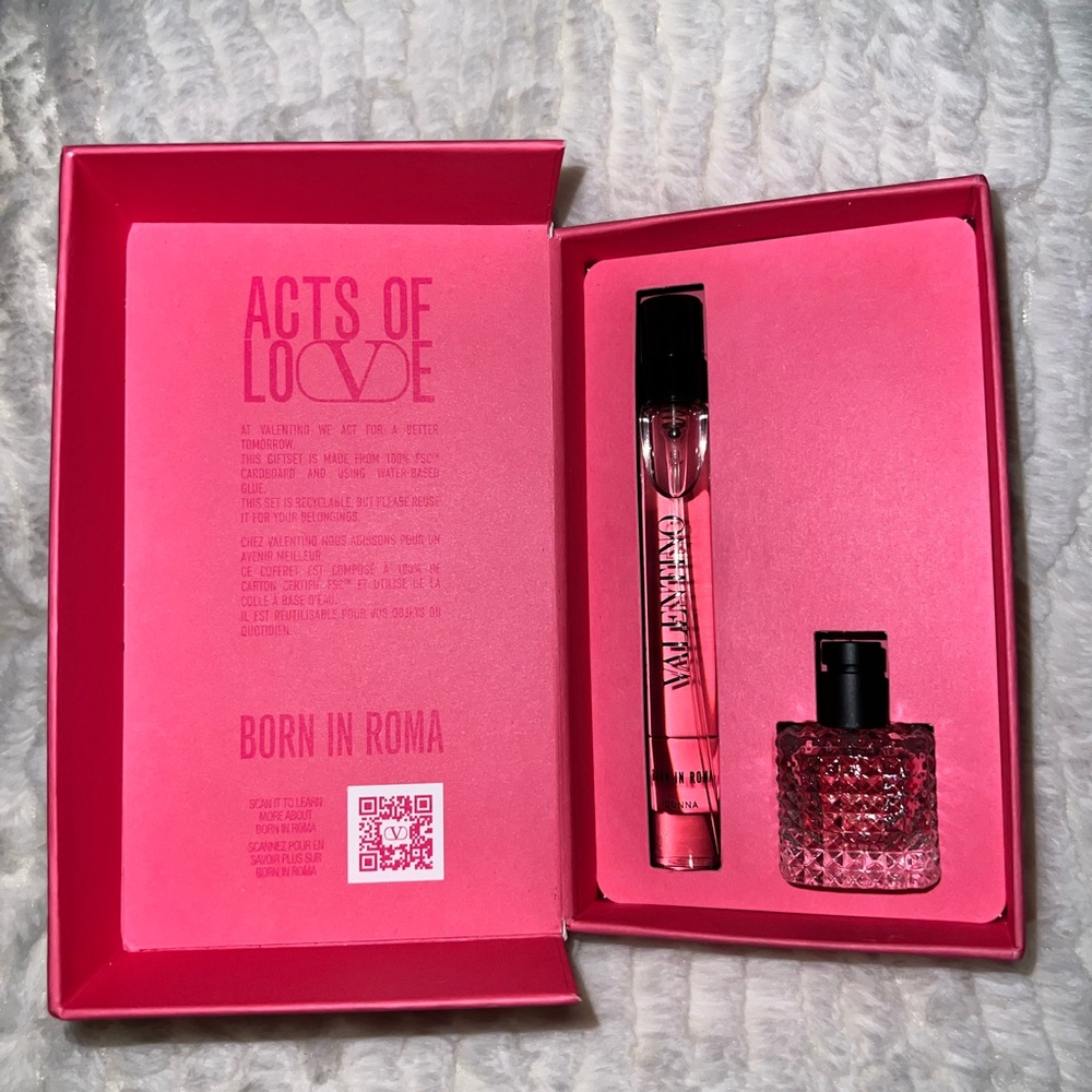 NEW Valentino Born In Roma Eau De Parfum gift set